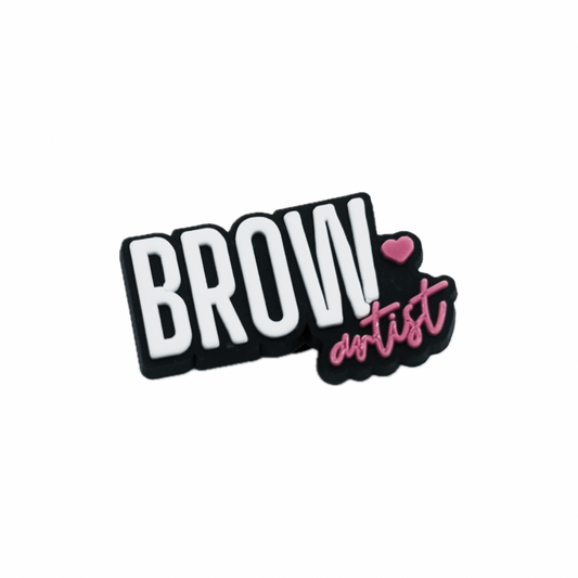 Brow Artist Jibbitz charm